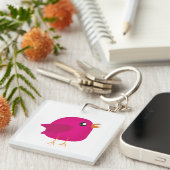 Kinder niedliche Birke Schlüsselanhänger (Vorderseite rechts)