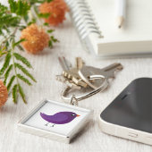 Kinder niedliche Birke Schlüsselanhänger (Seite)