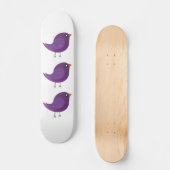 Kinder niedliche Birke Skateboard (Vorderseite)