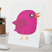 Kinder niedliche Birke Sockelschild (In Situ)