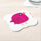 Kinder niedliche Birke Untersetzer (angewinkelt)