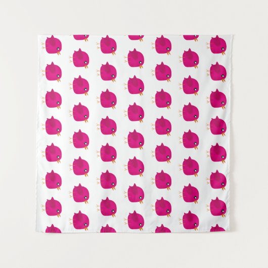 Kinder niedliche Birke Wandteppich (Vorderseite (Horizontal))