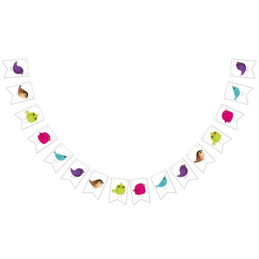 Kinder niedliche Birke Wimpelkette (Alle)