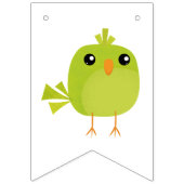 Kinder niedliche Birke Wimpelkette (Dritte Fahne)