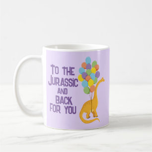 Kinder niedliche Dinosaurier-Ballons Jurassin Kaffeetasse