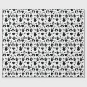 Kinder Niedliche Erwärmung Tee Kakao Heiße Schokol Geschenkpapier (Flach)