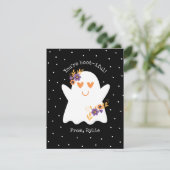Kinder Niedliche Halloween Ghost (Stehend Vorderseite)