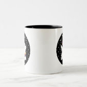 Kinder Niedliche Halloween Ghost Zweifarbige Tasse (Mittel)