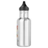 Kinder Niedliche Jungle Tiger School Edelstahlflasche (Rechts)