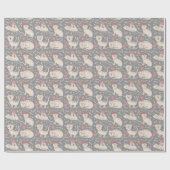 Kinder Niedliche Katzen, die Sammelbälle aus Garn Geschenkpapier (Flach)