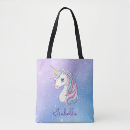 Kinder Niedliche magische Einhorn Whimsical Tote B Tasche