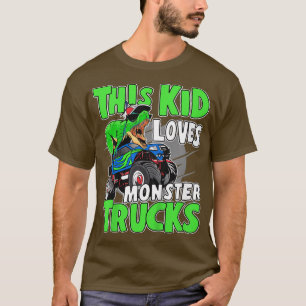 Kinder Niedliche Monster Truck Boys Girls Diese kl T-Shirt