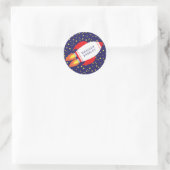 Kinder Niedliche Umschlag Aufkleber-Aufkleber für  Runder Aufkleber (Tasche)