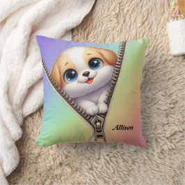 Kinder Niedlicher Hund Welpe Kissen