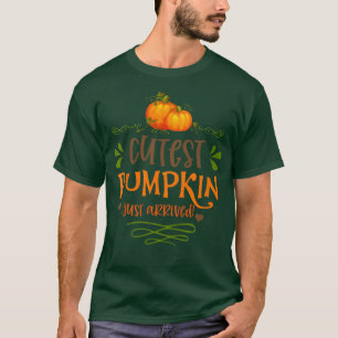 Kinder Niedlicher Kürbis, der nur im Herbst ankomm T-Shirt