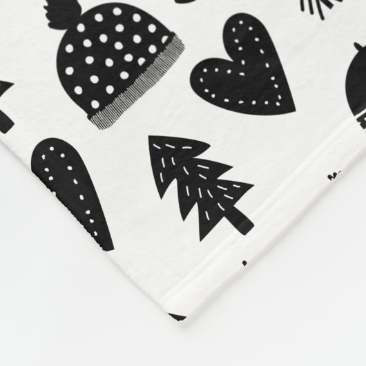 Kinder Niedlicher Owl Moon Herz Umbrella Winter Ha Fleecedecke (Ecke)