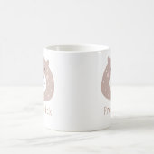 Kinder Niedlicher Skandinavier Individuelle Name Kaffeetasse (Mittel)