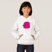 Kinder niedlicher Vogel Hoodie (Vorne ganz)