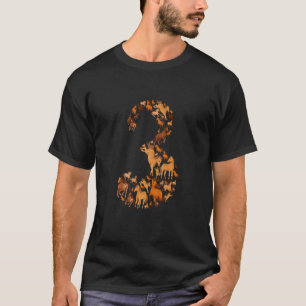 Kinder Niedliches Pferd 3. Geburtstag T-Shirt