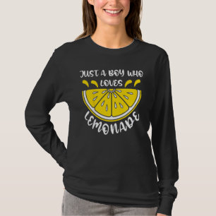 Kinder nur ein Junge, der Lemonade Zitrusfrüchte L T-Shirt