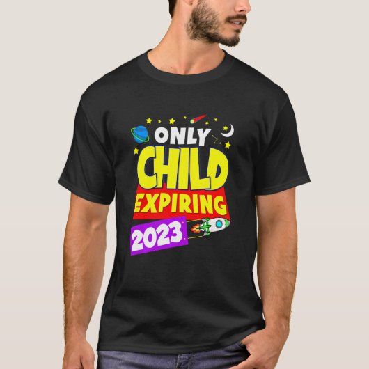 Kinder nur Kind bis 2023 Big Bro oder Big Siste T-Shirt (Vorderseite)