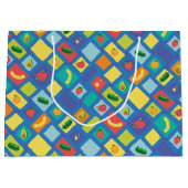 Kinder Obst und Gemüse Große Geschenktüte (Vorderseite)