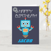 Kinder-oder Jungen-personalisierte Karte (Gelbe Blume)