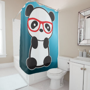 Kinder oder Liebhaber von Panda Bathroom Rug Duschvorhang