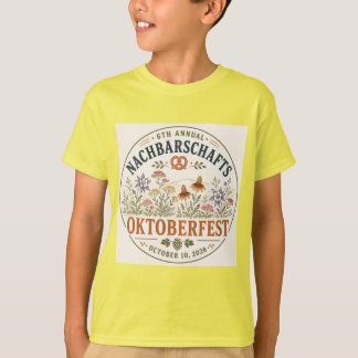 Kinder Oktoberfest 2026 T-Shirt