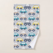 Kinder Oldtimer Autos Badhandtuch Set (Handtuch)