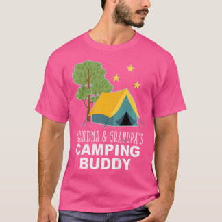 Kinder Oma und Oma Camping Buddy Großkind T-Shirt