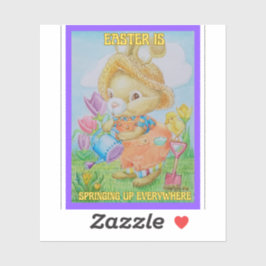 Kinder Oster Springtime Sticker