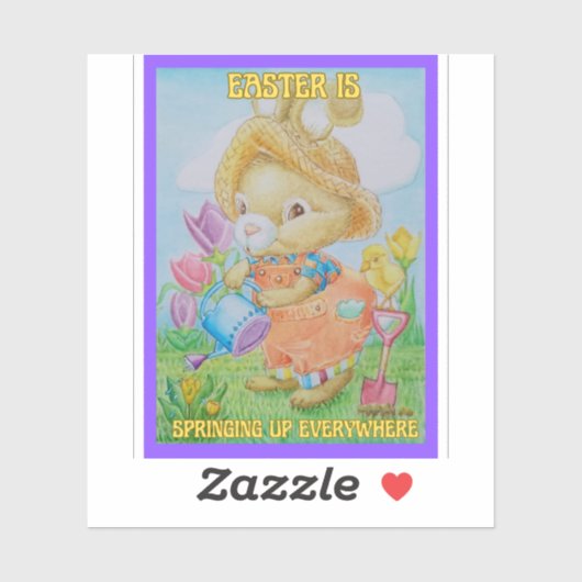 Kinder Oster Springtime Sticker (Blatt)