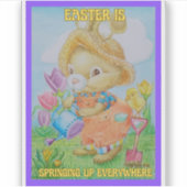 Kinder Oster Springtime Sticker (Vorderseite)