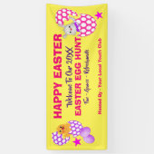 Kinder Ostereier Jagd Spaß farbenfroh Banner (Vertikal)