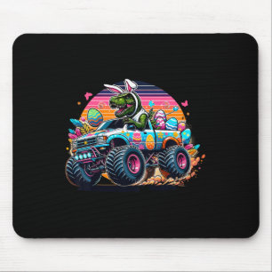 Kinder Osterjunge Shirts Jungs T Rex Dinosaur Rabb Mousepad