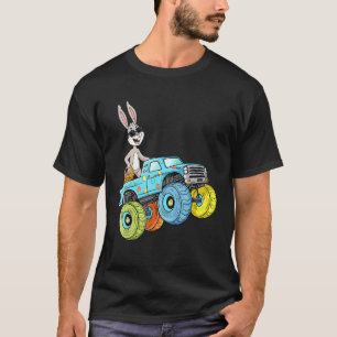 Kinder Osterkaninchen Reitmonster Truck Boys Girls T-Shirt