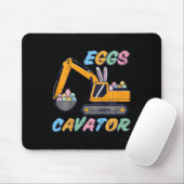 Kinder Ostern Bagger Eier Cavator Bau Bo Mousepad (Mit Mouse)