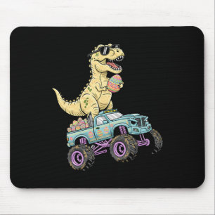 Kinder Ostern T Rex Monster Truck Dino Grafik Mousepad