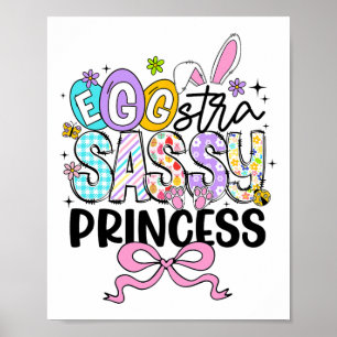 Kinder Ostertag Ei-stra Sy Prinzessin Mädchen Kani Poster