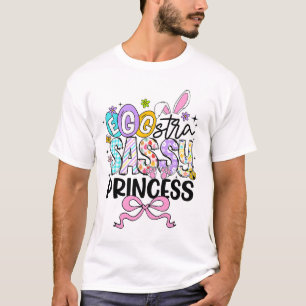 Kinder Ostertag Ei-stra Sy Prinzessin Mädchen Kani T-Shirt