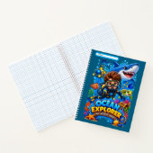Kinder Ozean Explorer Hai Meer Leben Notizbuch (Innenseite)