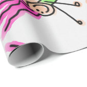 Kinder Packpapier. Geschenkpapier (Rolleneckpunkt)