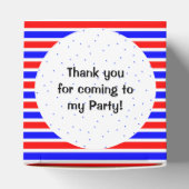 Kinder Party 10. individuelle Name Geschenkschachtel (Oben)