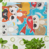 Kinder Party Pirate Küchentuch (Gefaltet)