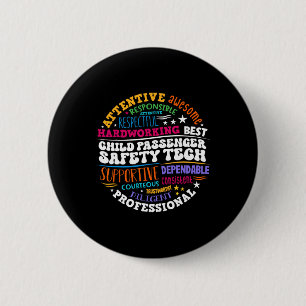 Kinder-Penger-Sicherheitstechniker Button