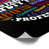 Kinder Penger Sicherheitstechniker Poster (Ecke)