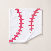 Kinder Personalisiert Baseball Sport Blue Athletic Badhandtuch Set (Waschlappen)