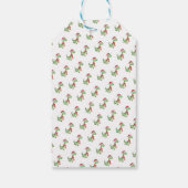 Kinder Personalisiert Dinosaurier Weihnachten Geschenkanhänger (Rückseite)