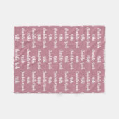 Kinder Personalisiert Fleece Blanket (Vorderseite (Horizontal))